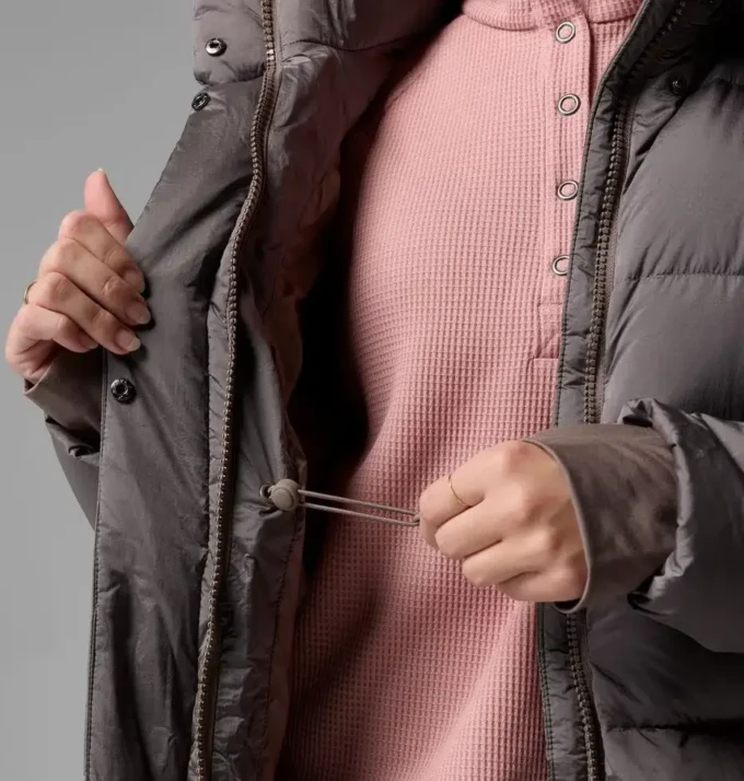 Chaqueta larga con capucha Amaze Puff™ para mujer Chaqueta larga con capucha Amaze Puff™ para mujer
