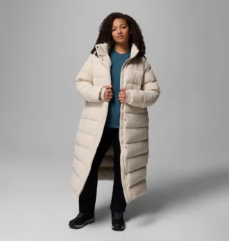 Chaqueta larga con capucha Amaze Puff™ para mujer – Tallas grandes