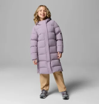 Chaqueta larga con capucha Amaze Puff™ para niña Chaqueta larga con capucha Amaze Puff™ para niña