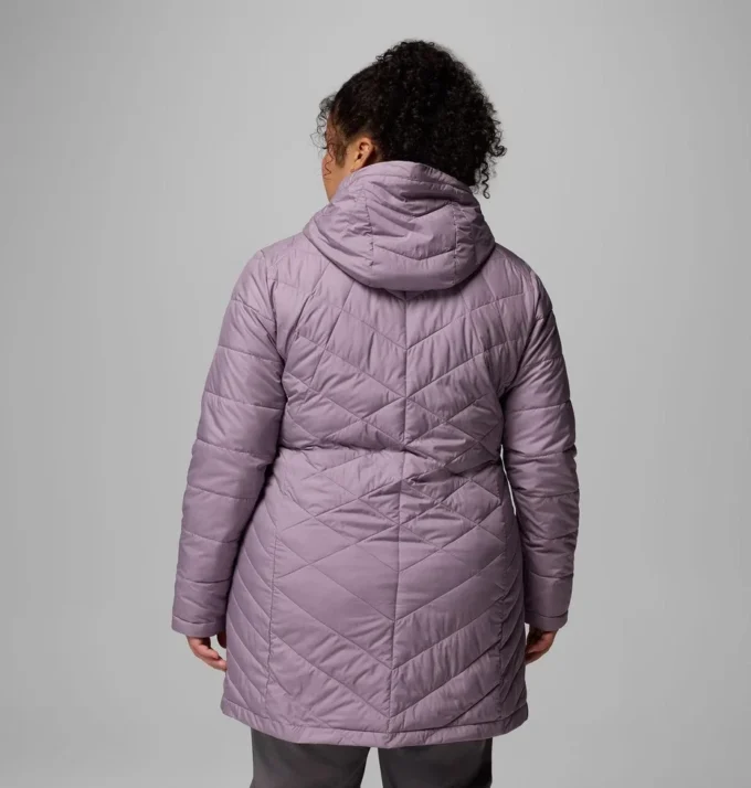 Chaqueta larga con capucha Heavenly™ para mujer – Tallas grandes Chaqueta larga con capucha Heavenly™ para mujer – Tallas grandes