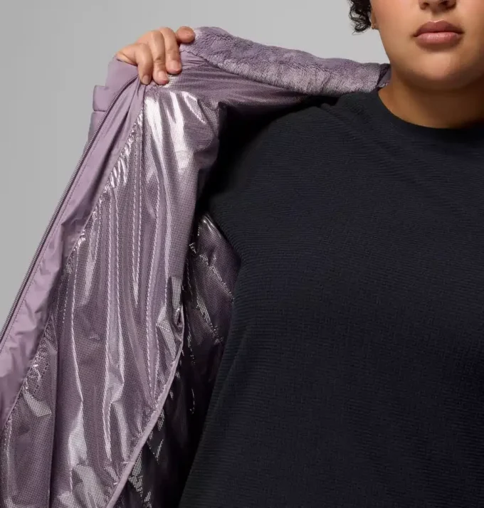Chaqueta larga con capucha Heavenly™ para mujer – Tallas grandes Chaqueta larga con capucha Heavenly™ para mujer – Tallas grandes