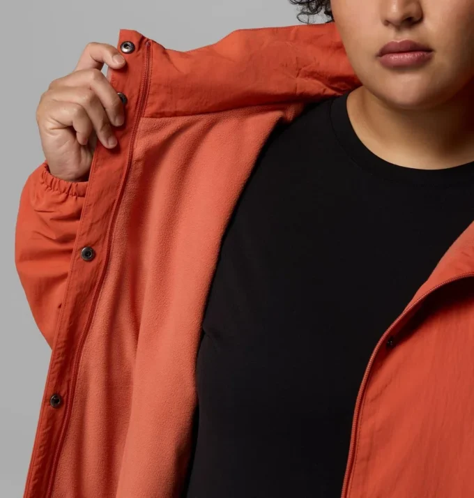 Chaqueta larga con forro Eastmoreland™ para mujer – Tallas grandes Chaqueta larga con forro Eastmoreland™ para mujer – Tallas grandes