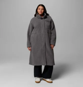 Chaqueta larga de invierno para mujer – Tallas grandes