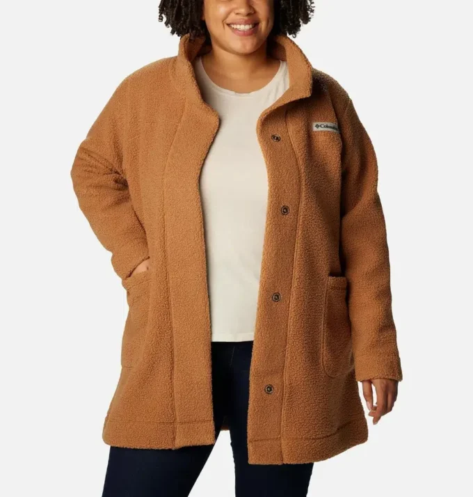Chaqueta larga Panorama™ para mujer – Tallas grandes Chaqueta larga Panorama™ para mujer – Tallas grandes