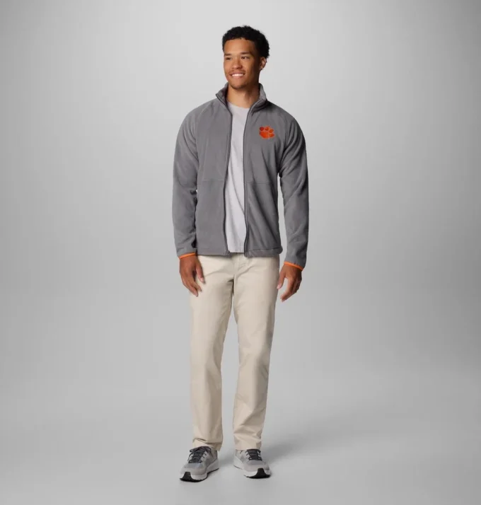 Chaqueta polar Collegiate Flanker™ IV para hombre – Clemson