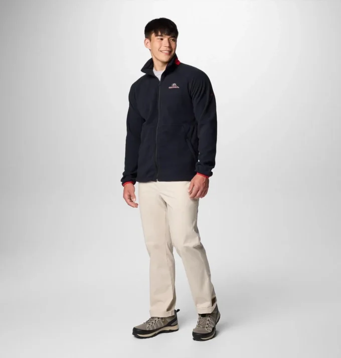 Chaqueta polar Collegiate Flanker™ IV para hombre – Georgia – Tall