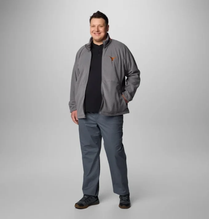 Chaqueta polar Collegiate Flanker™ IV para hombre – Grande – Texas