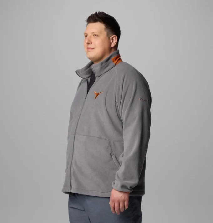 Chaqueta polar Collegiate Flanker™ IV para hombre – Grande – Texas