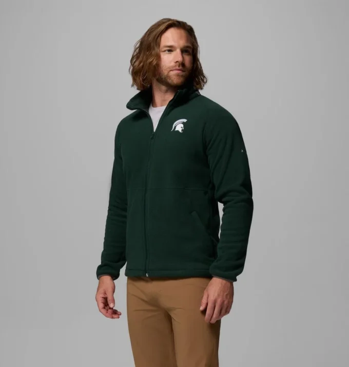 Chaqueta polar Collegiate Flanker™ IV para hombre – Michigan State
