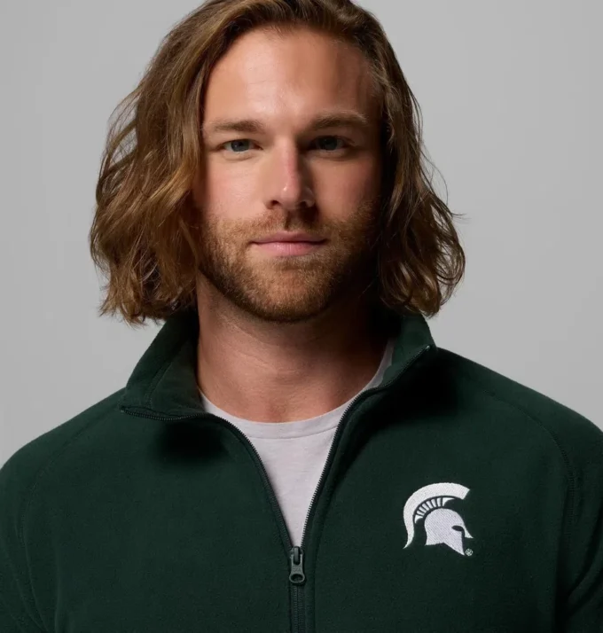 Chaqueta polar Collegiate Flanker™ IV para hombre – Michigan State