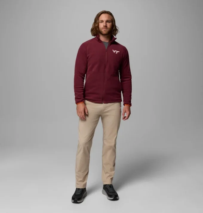 Chaqueta polar Collegiate Flanker™ IV para hombre – Tall – Virginia Tech