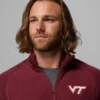 Chaqueta polar Collegiate Flanker™ IV para hombre – Tall – Virginia Tech