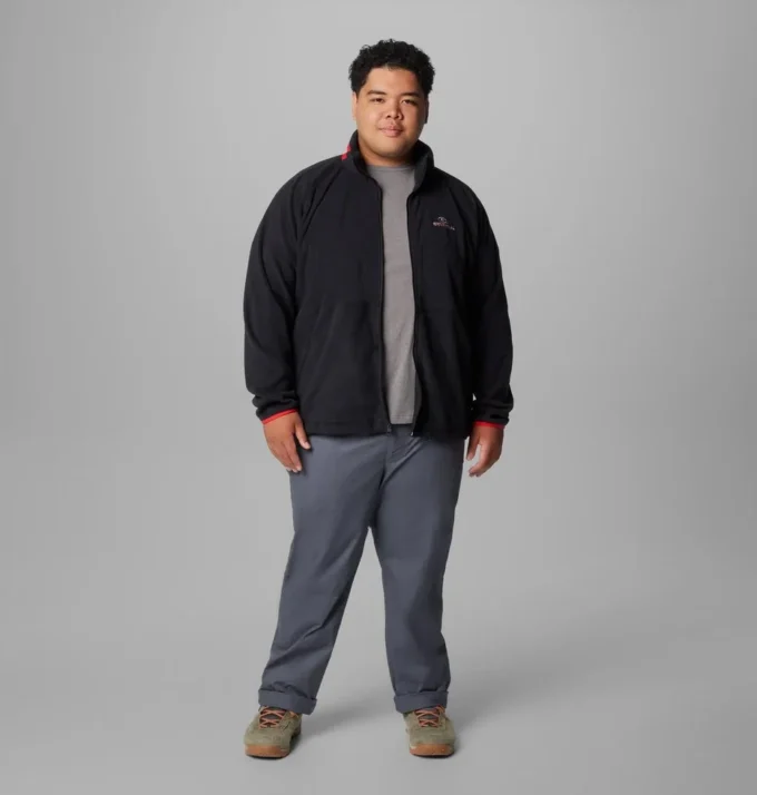 Chaqueta polar Collegiate Flanker™ IV para hombre – Talla grande – Georgia
