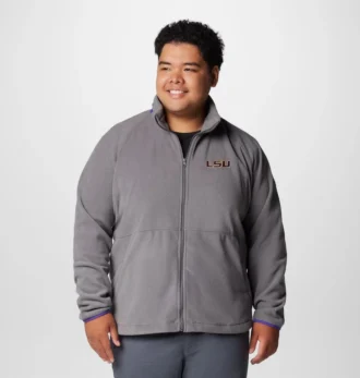 Chaqueta polar Collegiate Flanker™ IV para hombre – Talla grande – LSU