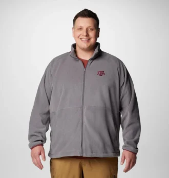 Chaqueta polar Collegiate Flanker™ IV para hombre – Talla grande – Texas A&M