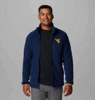 Chaqueta polar Collegiate Flanker™ IV para hombre – West Virginia