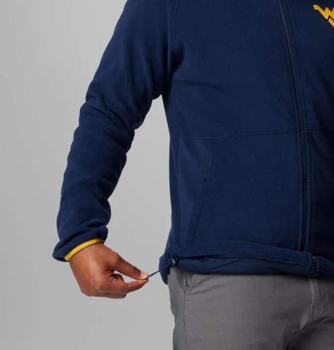 Chaqueta polar Collegiate Flanker™ IV para hombre – West Virginia