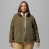 Chaqueta polar con botones a presión Cloud Point™ para mujer – Tallas grandes Chaqueta polar con botones a presión Cloud Point™ para mujer – Tallas grandes