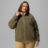 Chaqueta polar con botones a presión Cloud Point™ para mujer – Tallas grandes Chaqueta polar con botones a presión Cloud Point™ para mujer – Tallas grandes