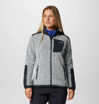 Chaqueta polar con cremallera completa Arctic Crest™ Sherpa para mujer