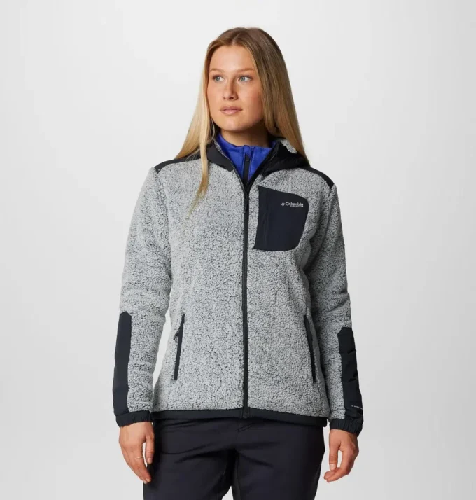 Chaqueta polar con cremallera completa Arctic Crest™ Sherpa para mujer Chaqueta polar con cremallera completa Arctic Crest™ Sherpa para mujer
