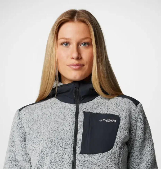 Chaqueta polar con cremallera completa Arctic Crest™ Sherpa para mujer Chaqueta polar con cremallera completa Arctic Crest™ Sherpa para mujer