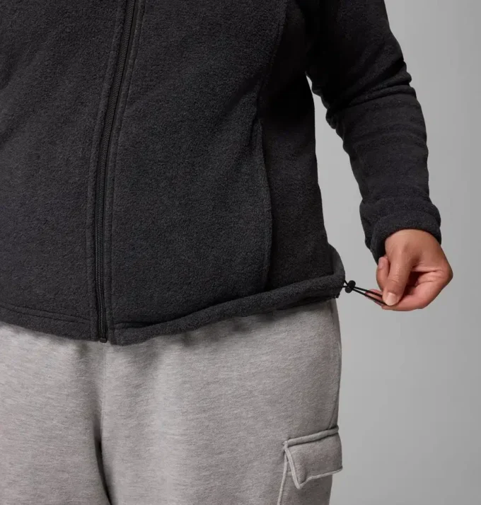 Chaqueta polar con cremallera completa Benton Springs™ para mujer – Tallas grandes