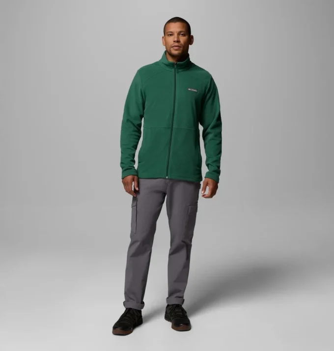 Chaqueta polar con cremallera completa Castle Dale™ para hombre – Tall