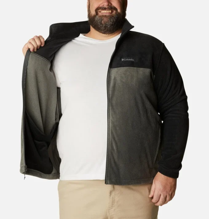Chaqueta polar con cremallera completa Steens Mountain™ 2.0 para hombre – Talla grande