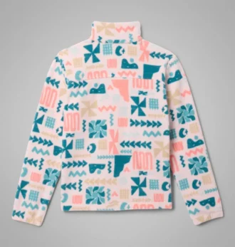 Chaqueta polar con cremallera completa y estampado Castle Dale™ para niña Chaqueta polar con cremallera completa y estampado Castle Dale™ para niña