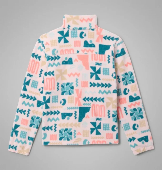 Chaqueta polar con cremallera completa y estampado Castle Dale™ para niña