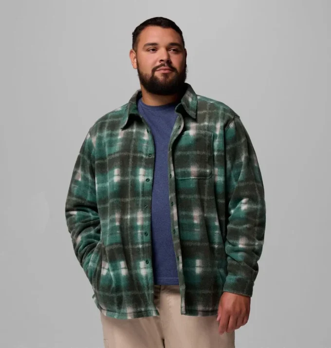 Chaqueta polar estampada Steens Mountain™ para hombre II – Talla grande