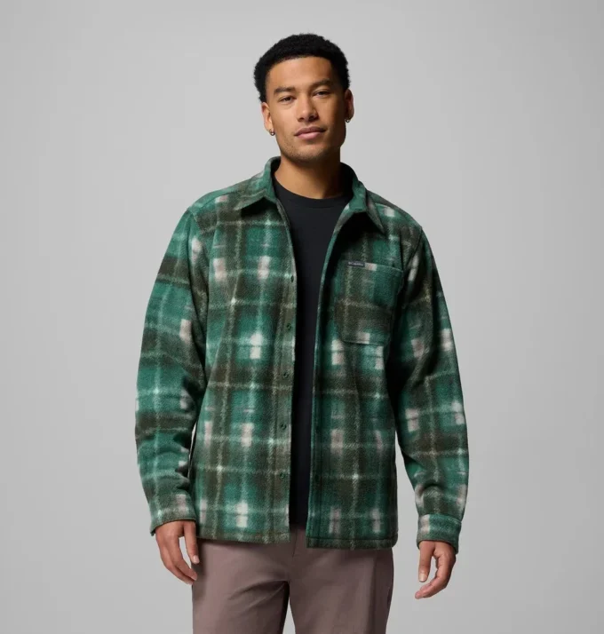 Chaqueta polar estampada Steens Mountain™ para hombre II – Talla grande
