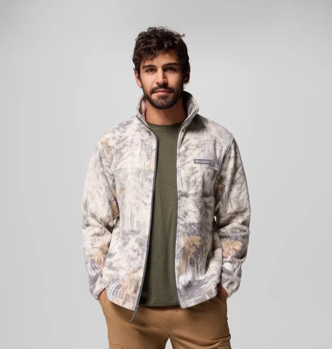 Chaqueta polar estampada Steens Mountain™ para hombre – Tall