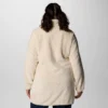 Chaqueta polar larga con cremallera completa Fire Side™ para mujer – Tallas grandes