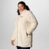 Chaqueta polar larga con cremallera completa Fire Side™ para mujer – Tallas grandes