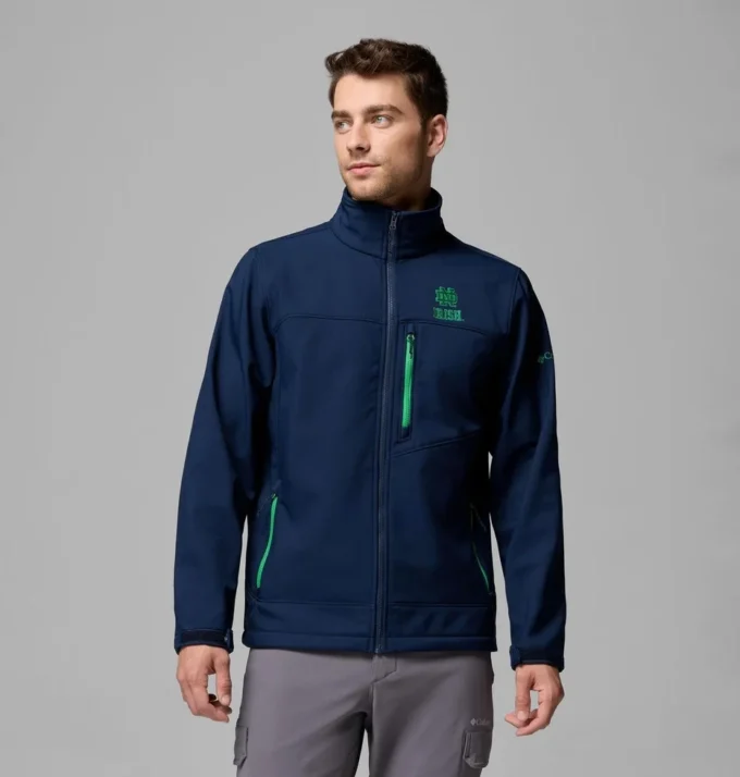 Chaqueta softshell Ascender™ III para hombre – Notre Dame Chaqueta softshell Ascender™ III para hombre – Notre Dame