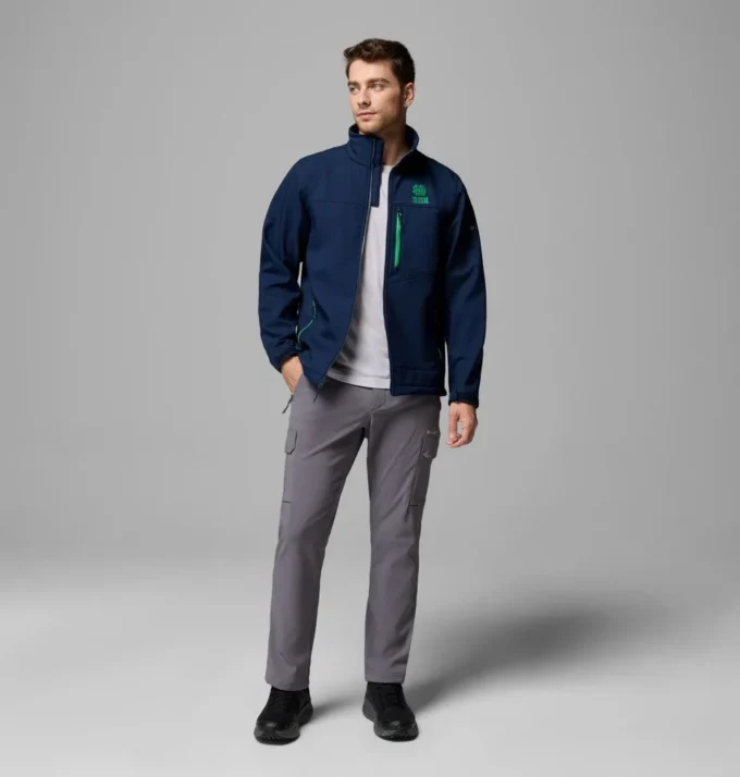 Chaqueta softshell Ascender™ III para hombre – Notre Dame Chaqueta softshell Ascender™ III para hombre – Notre Dame