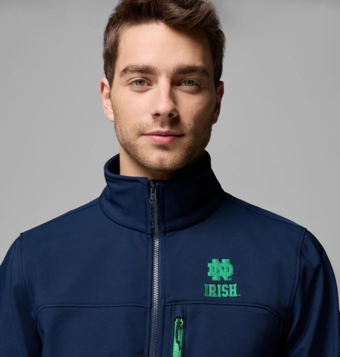 Chaqueta softshell Ascender™ III para hombre – Notre Dame Chaqueta softshell Ascender™ III para hombre – Notre Dame