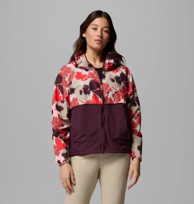 Cortavientos estampado Spire Valley™ para mujer Cortavientos estampado Spire Valley™ para mujer