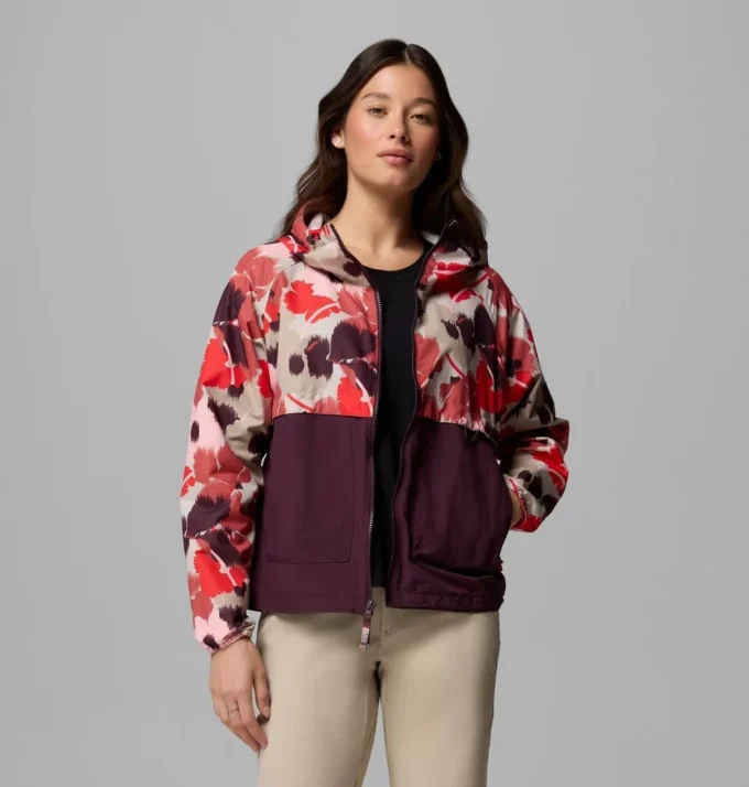 Cortavientos estampado Spire Valley™ para mujer Cortavientos estampado Spire Valley™ para mujer
