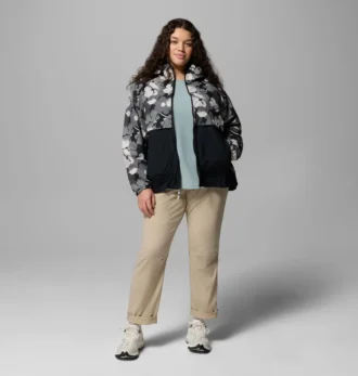Cortavientos estampado Spire Valley™ para mujer – Tallas grandes