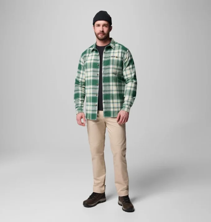 Franela gruesa Pitchstone™ para hombre II – Tall