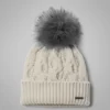 Gorro de punto trenzado con pompón Boundless Days™ para mujer