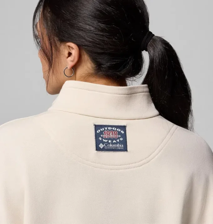 Jersey con media cremallera Bugasweat™ para mujer