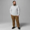 Jersey de felpa con media cremallera Lake Aloha™ para hombre – Talla grande Jersey de felpa con media cremallera Lake Aloha™ para hombre – Talla grande