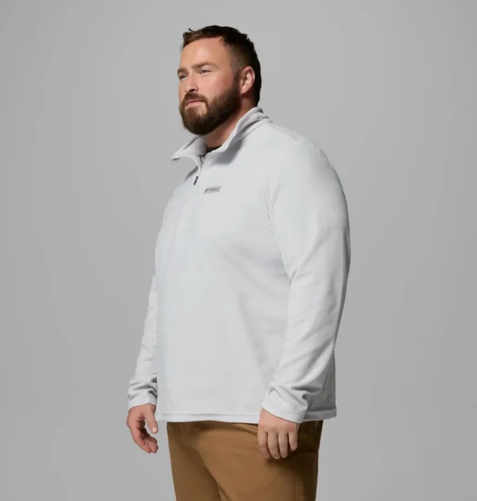 Jersey de felpa con media cremallera Lake Aloha™ para hombre – Talla grande Jersey de felpa con media cremallera Lake Aloha™ para hombre – Talla grande