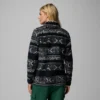 Jersey de felpa con medio cierre a presión estampado Benton Springs™ para mujer