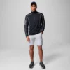 Jersey de golf con cremallera corta Shotgun para hombre