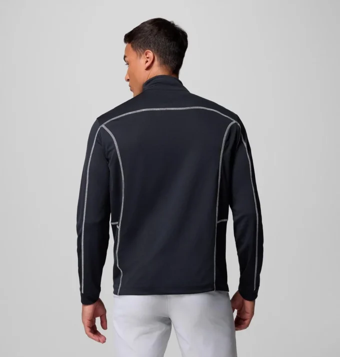 Jersey de golf con cremallera corta Shotgun para hombre